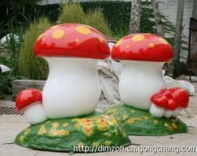 自然与优雅的融合 玻璃钢仿真植物雕塑与艺术小品