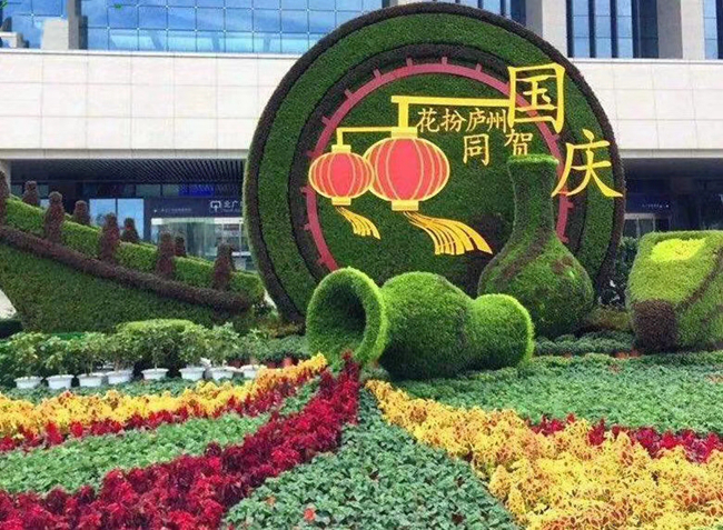 栾城菊花雕塑厂家 匠心铸就仿真植物工艺品的艺术之美